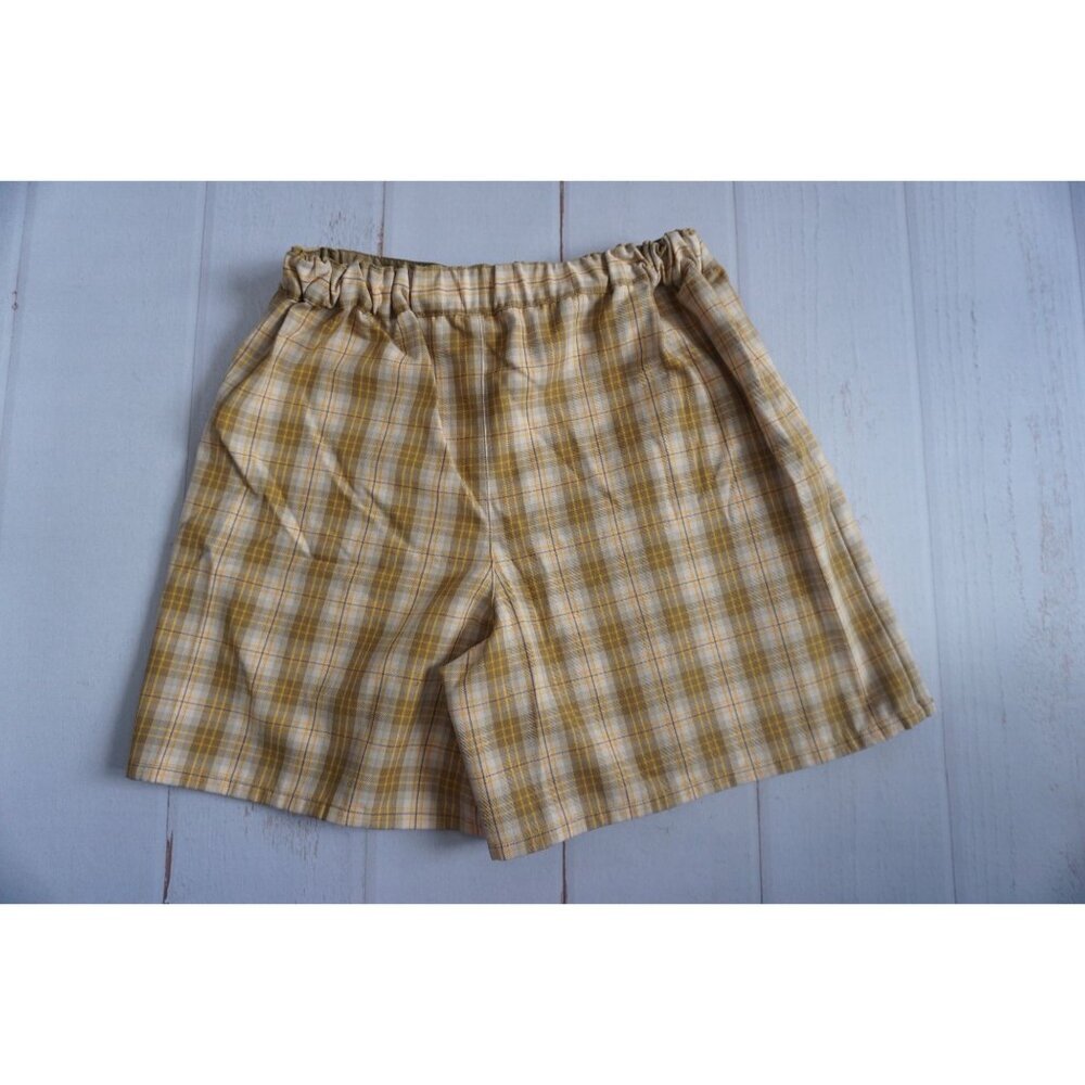 Uniqlo Kids Checkered Pleated Mini Skirt/ Skort, Size 9-10 - Picture 8 of 10